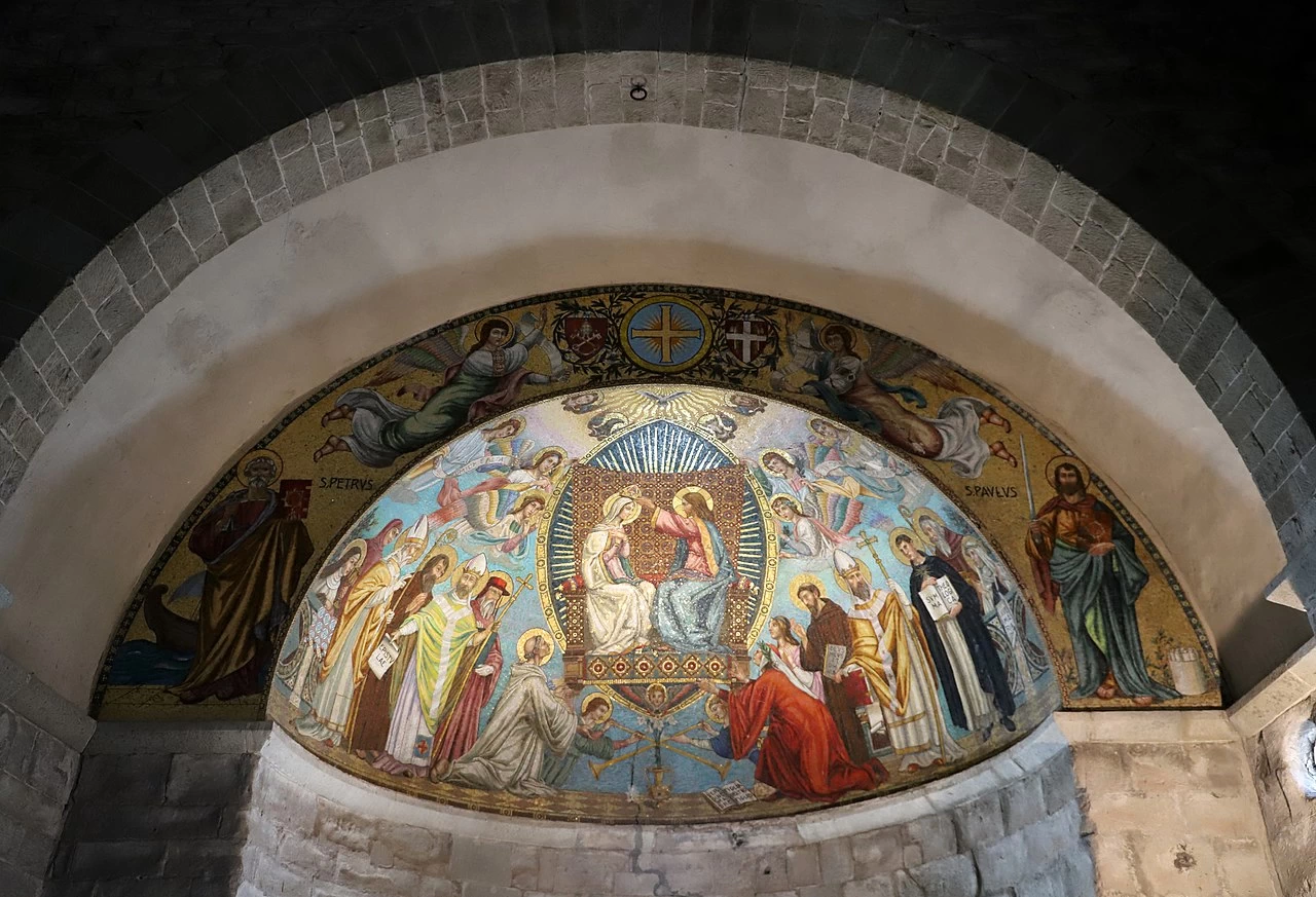Incoronazione della Vergine - Abbazia di San Gaudenzio